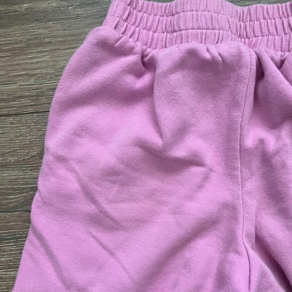 Art Class Pink Tennis Long Sleeve Sweatshirt Sweats Short Set Size Medium 7/8 - Picture 15 of 16